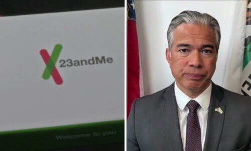 California AG Rob Bonta sues Bay Area genetic testing company 23andMe, alleging it failed to protect user data in 2023 breach