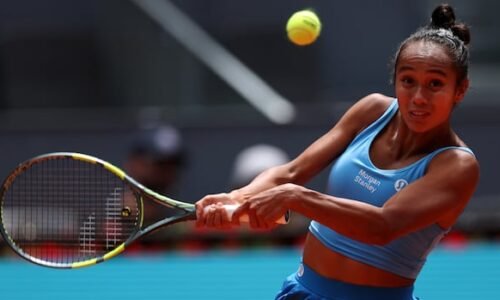 Canada's Fernandez loses in straight sets to Parks in 1st round of French Open
