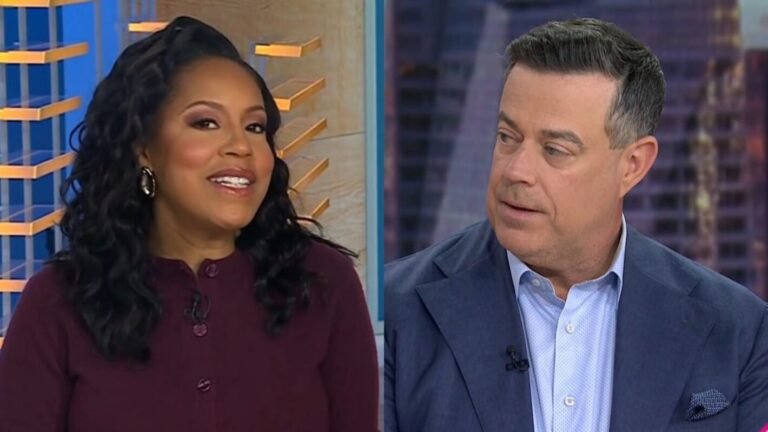 Sheinelle Jones on the February 9, 2026, episode of NBC