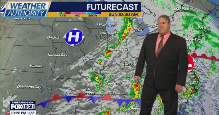 Chicago weather: Overnight rain gives way to warm Memorial Day sunshine
