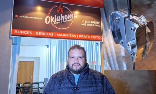 Comércio inaugurado há uma semana é alvo de furto na Região Central de Cascavel