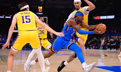 Courtside chess: Inside the Lakers' defensive plans to slow Shai Gilgeous-Alexander — and give themselves a puncher's chance