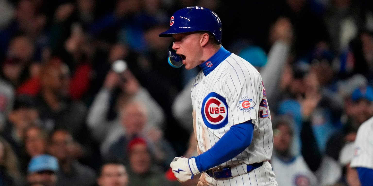 Cubs' third straight walk-off extends home winning streak to 14 games