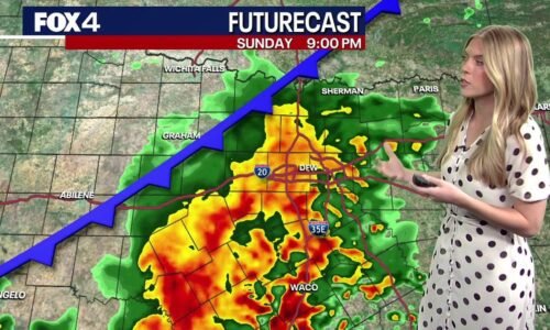 Dallas weather: Large hail, dangerous winds, and flash flooding possible