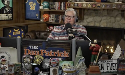Dan Patrick: ‘My biggest fear is to not be great at the very end’