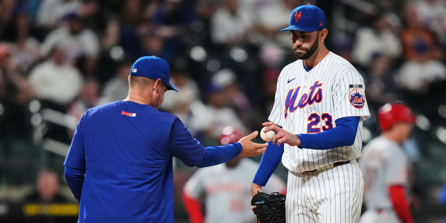 David Peterson gives up 11 hits in Mets' loss to Reds