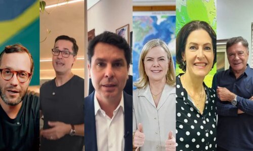 Deltan, Gleisi, Filipe Barros e Graeml usam áudio de Flávio Bolsonaro para movimentar campanha