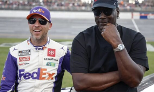 Denny Hamlin Distances Himself from NASCAR's Big 3 as 23XI Receives Extraordinary Honor