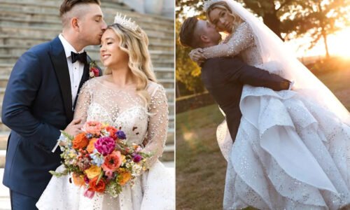 Designer Hayley Paige Reveals All the Details on Baylen Dupree's Dramatic Wedding Dress (Exclusive)