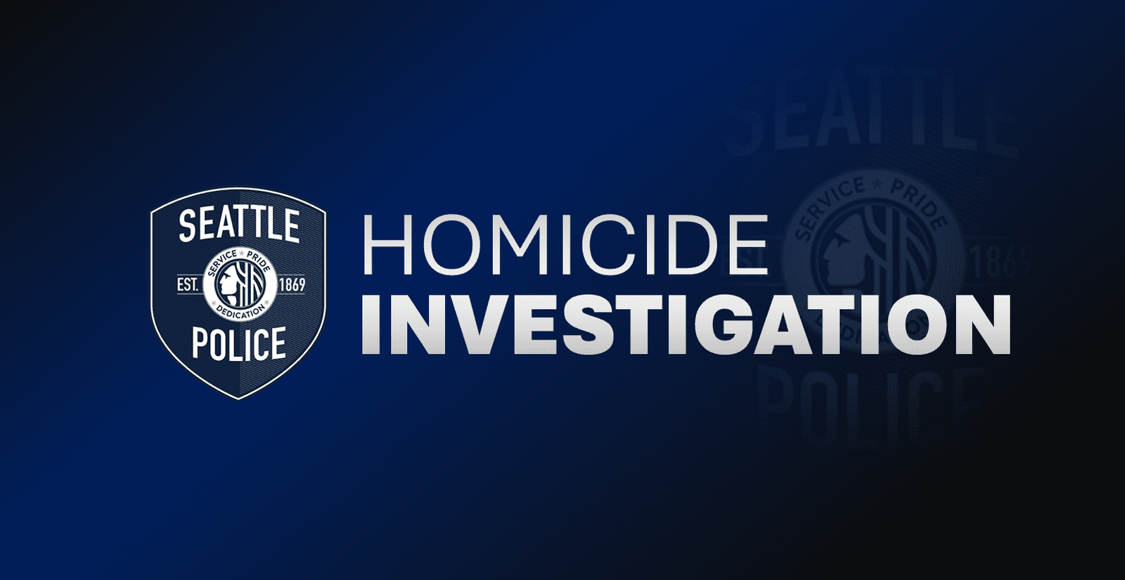 Detectives Investigating Homicide in North Seattle