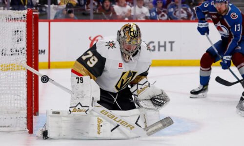 Enter Golden Knights Goalie Carter Hart's Name Into The Conn Smythe Conversation