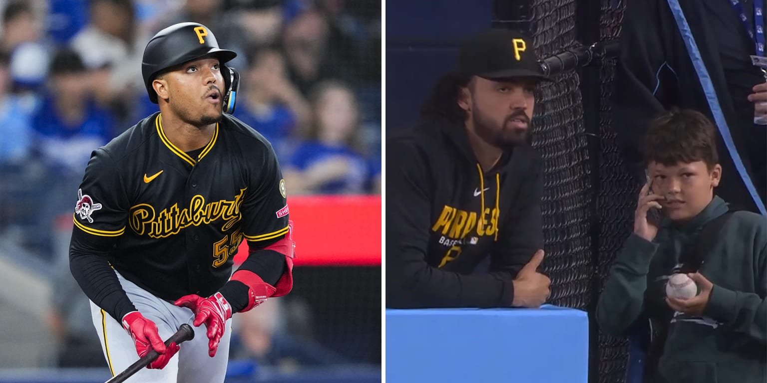 Esmerlyn Valdez hits first MLB home run