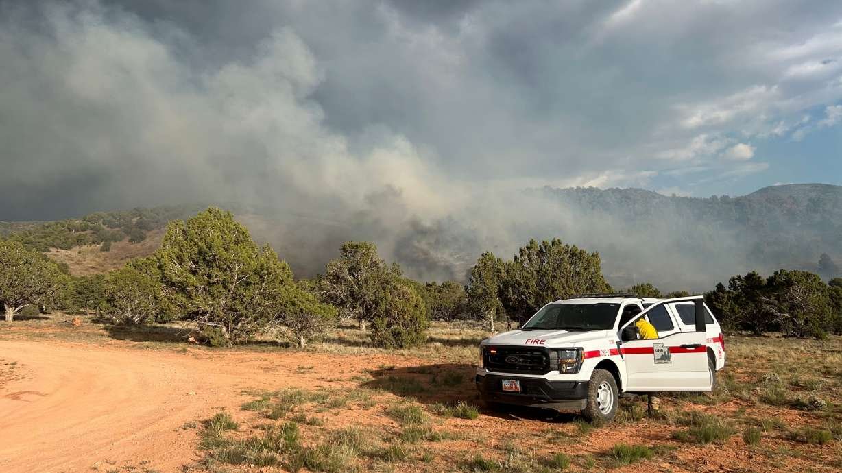 Evacuations lifted as crews make progress on Christy Lane Wildfire in Iron County