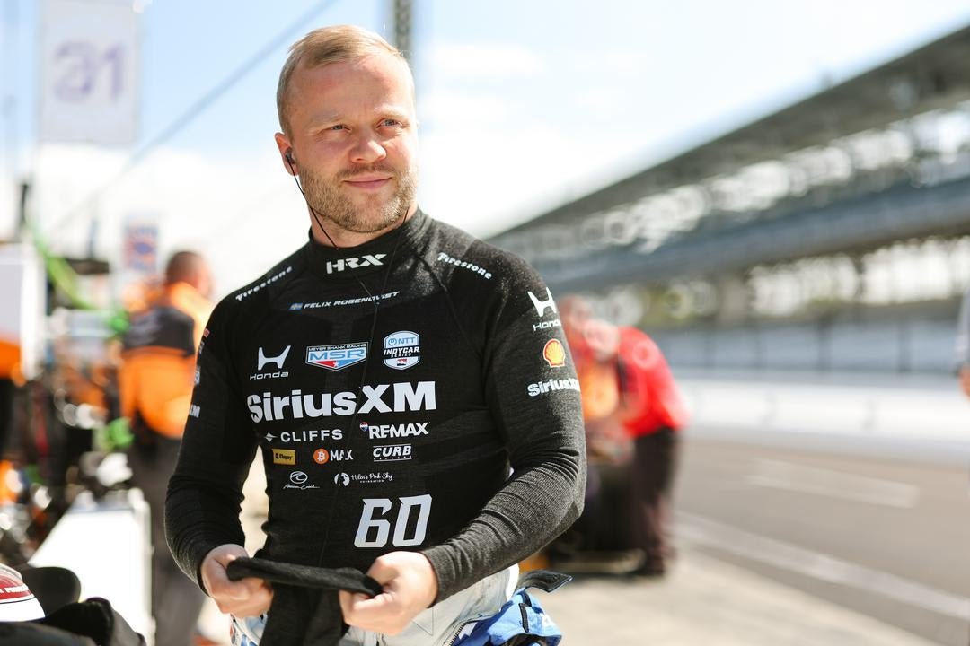 Felix Rosenqvist drives with new perspective after welcoming new baby girl - Indianapolis News | Indiana Weather | Indiana Traffic