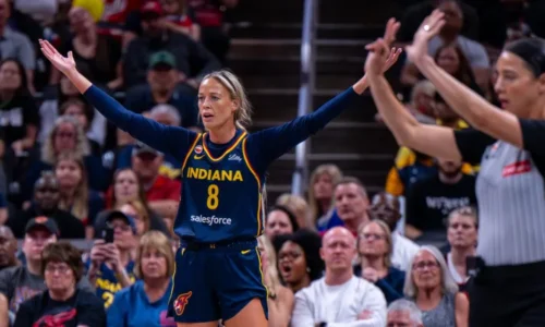 Fever's Sophie Cunningham is facing a negative shift this season image