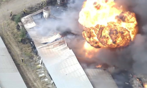 Fire scorches brush, outbuildings near Livermore – NBC Bay Area