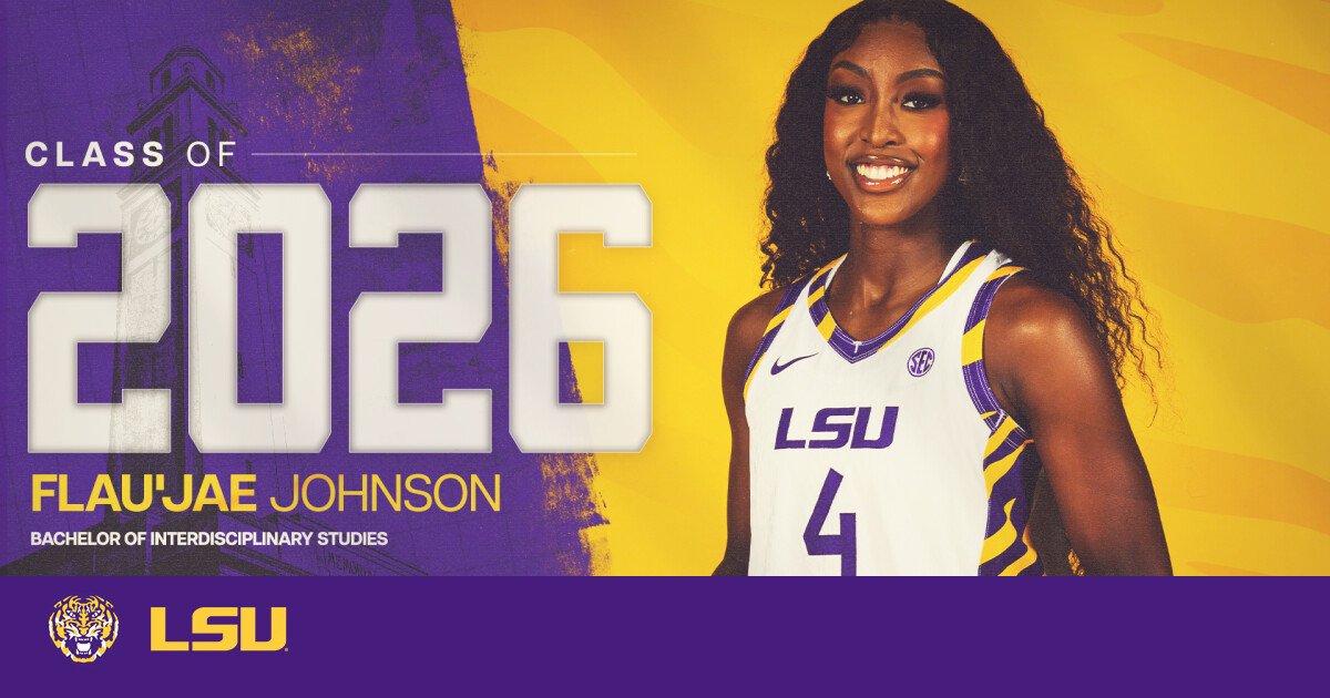 Flau’jae Johnson Earns LSU Degree – LSU