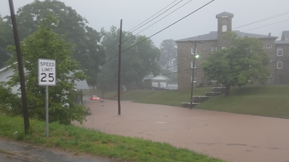 Flooding in Laurens County causes road closures