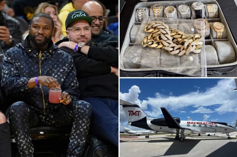 Floyd Mayweather sues notorious NYC money manager in alleged $175M fraud scheme over jewels, jet: 'The gloves are off'