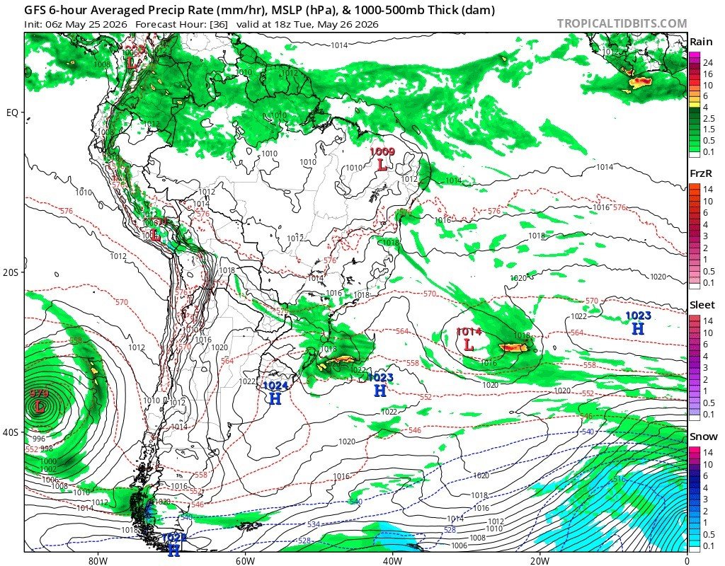 Frio continua? 'Ciclogênese' mantém temperaturas baixas no Rio, SP e MG; Sul em alerta para chuvas fortes