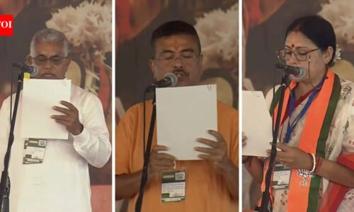 From Dilip Ghosh to Agnimitra Paul - What BJP’s first West Bengal cabinet looks like | India News