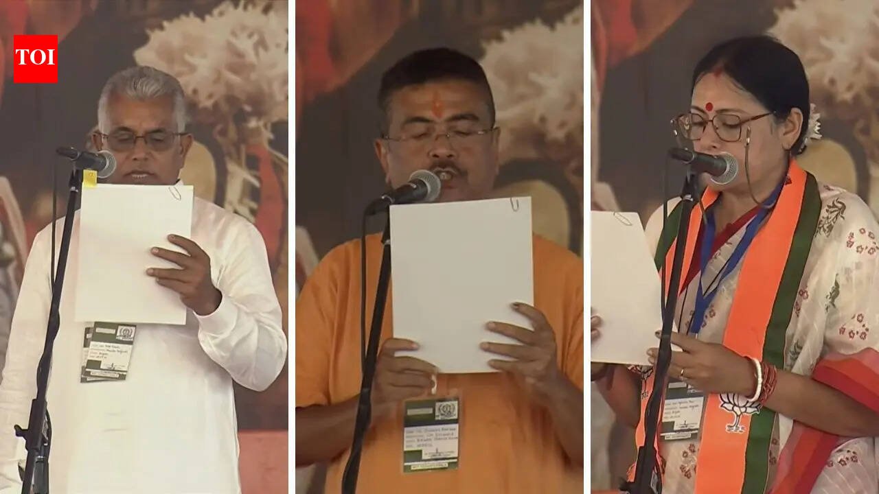From Dilip Ghosh to Agnimitra Paul - What BJP’s first West Bengal cabinet looks like | India News