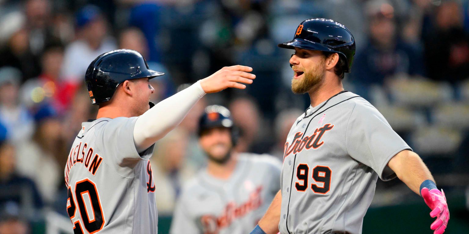 Gage Workman hits 1st career home run; Tigers win vs. Royals