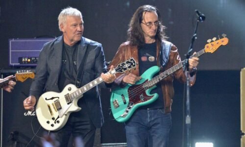 Alex Lifeson adn Geddy Lee