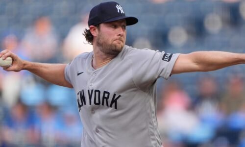 Gerrit Cole makes second start of season vs. Royals