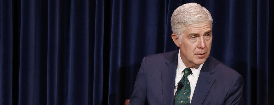 Gorsuch Pitches Kids Book to Right, Insisting Court Nonpartisan