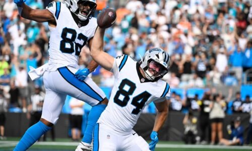Greg Olsen is asked about Carolina's TE situation