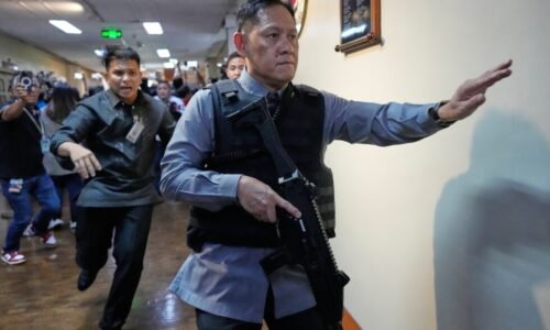 Gunfire breaks out in Philippine Senate
