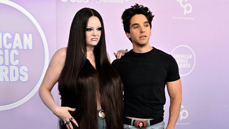 Hacks' Meg Stalter & Paul W. Downs Joke They're Wearing 'Everyday Looks' at American Music Awards 2026 - Just Jared - Celebrity News and Gossip