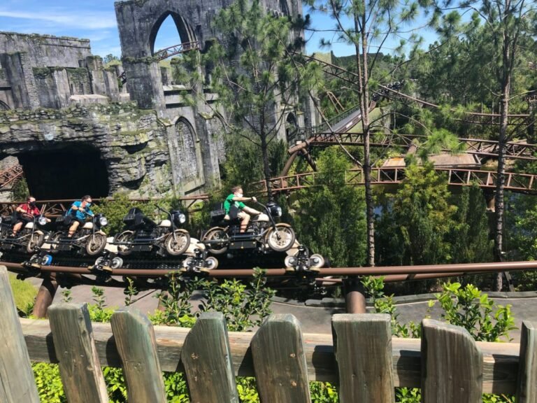 Hagrid's Magical Creatures Motorbike Adventure at Universal Orlando Resort.