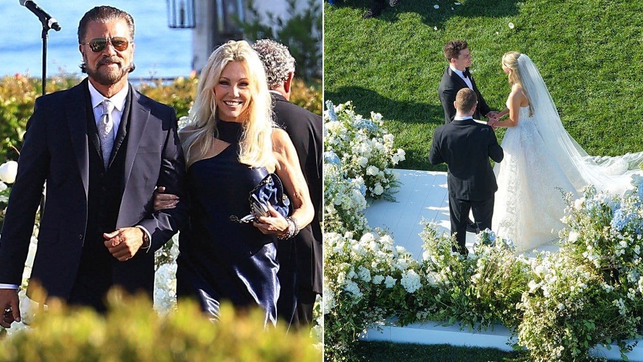 Heather Locklear brings Lorenzo Lamas to daughter's Montecito wedding