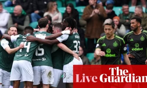 Hibernian v Celtic, Manchester United v Liverpool build-up and more – football live | Women's Super League