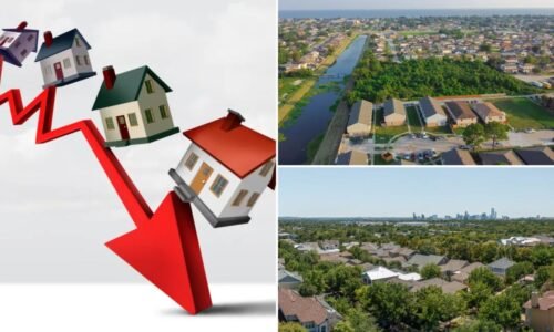 House prices will plummet in 300 US housing markets