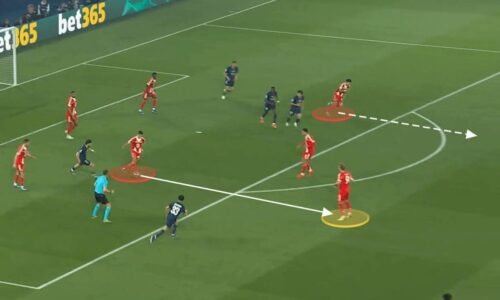 How Harry Kane and Desire Doue’s positioning propelled PSG-Bayern into a Champions League classic