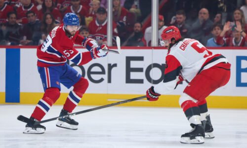Hurricanes 2 – Canadien 2 (2e entracte) | Les rivaux à égalité à la fin de la deuxième période