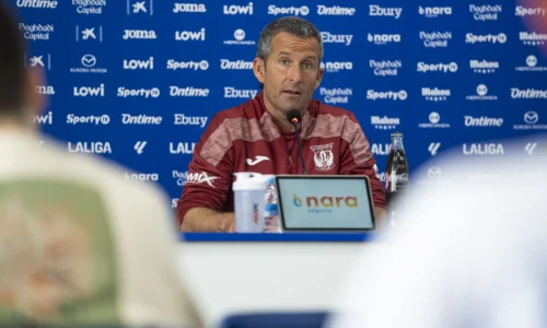 Igor Oca: "We have the obligation to increase the distance to achieve the goal and the first challenge is tomorrow" - C.D. Leganés