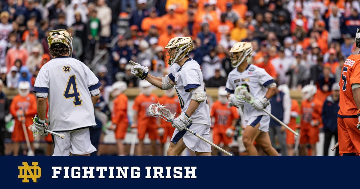 Irish Dominate Syracuse To Advance To National Championship – Notre Dame Fighting Irish – Official Athletics Website