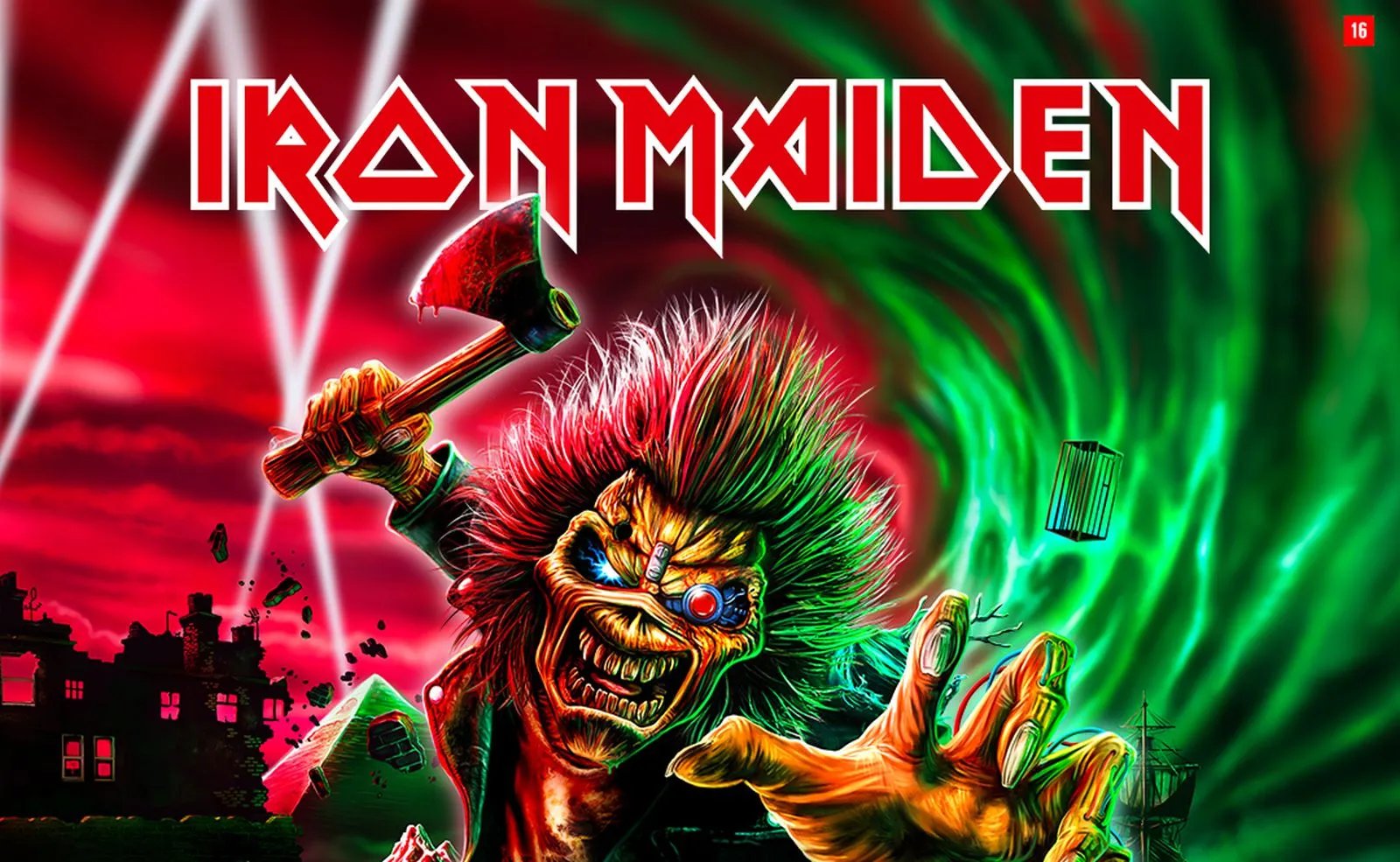 Iron Maiden pode trazer mega show para Curitiba ainda em 2026