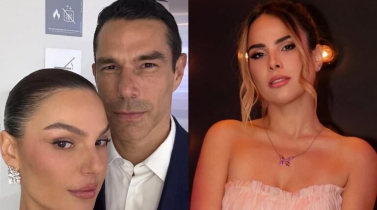 Isis Valverde surge passeando com o enteado