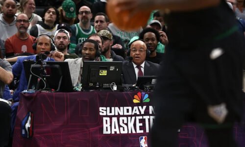 Jamal Crawford has to tone down his excitement while calling games for NBC