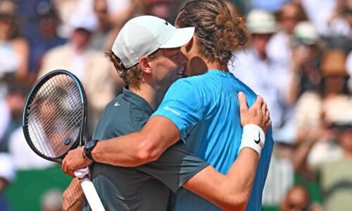 Jannik Sinner leads Alexander Zverev 9-4 in their Lexus ATP Head2Head series.