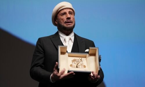 John Travolta surprised with honorary Palme d'Or in Cannes