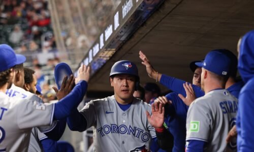 Kazuma Okamoto records first career multihomer game