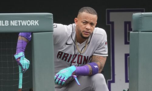 Ketel Marte out of lineup for series finale vs. Rockies