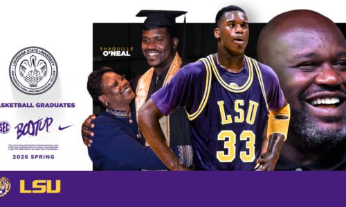 LSU Basketball Legend Shaquille O’Neal Receives Master of Liberal Arts At LSU Graduation Ceremony – LSU