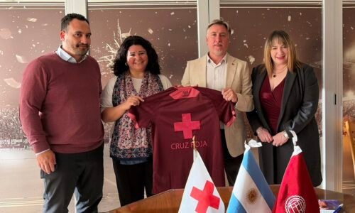 Lanús fortalece su compromiso social junto a Cruz Roja Argentina